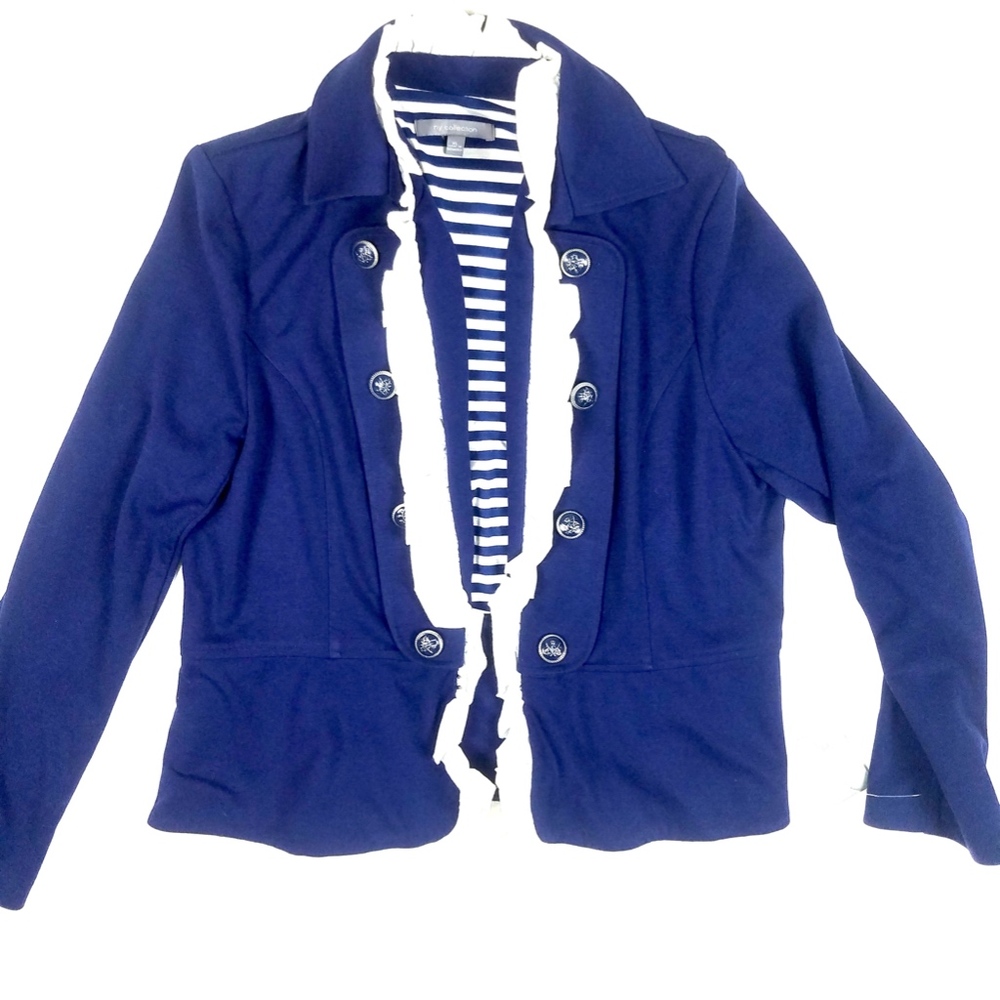 Ny Collection Royal Jacket Coat Size Xl